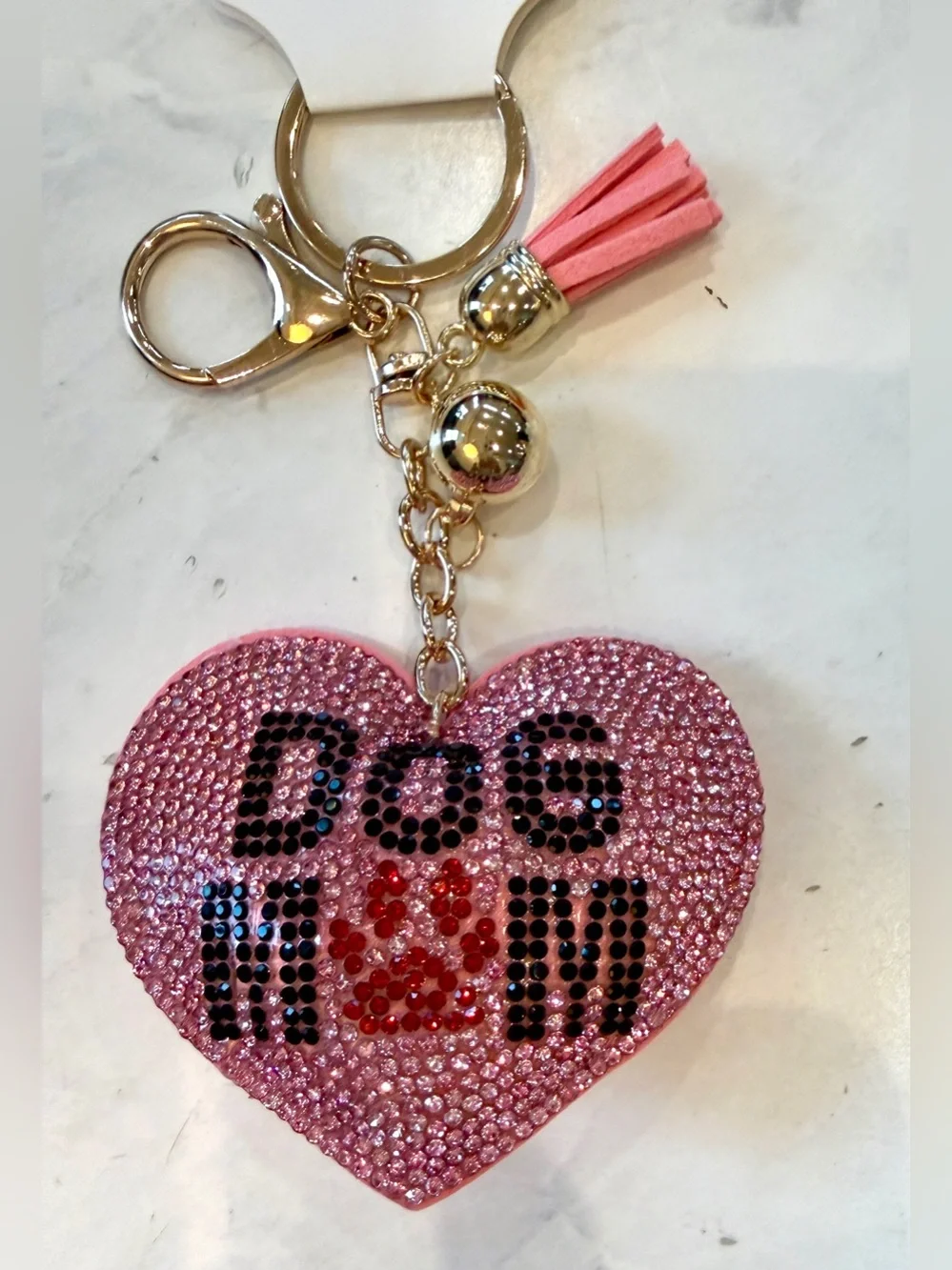 ✨ NWT Pink Sparkly Rhinestone 